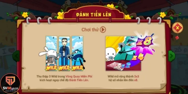 SV88 trang bị tính năng chơi thử cho bạn mới tham gia